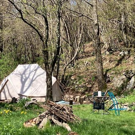 Burzet Grande Tente Tipi En Pleine Foret מראה חיצוני תמונה